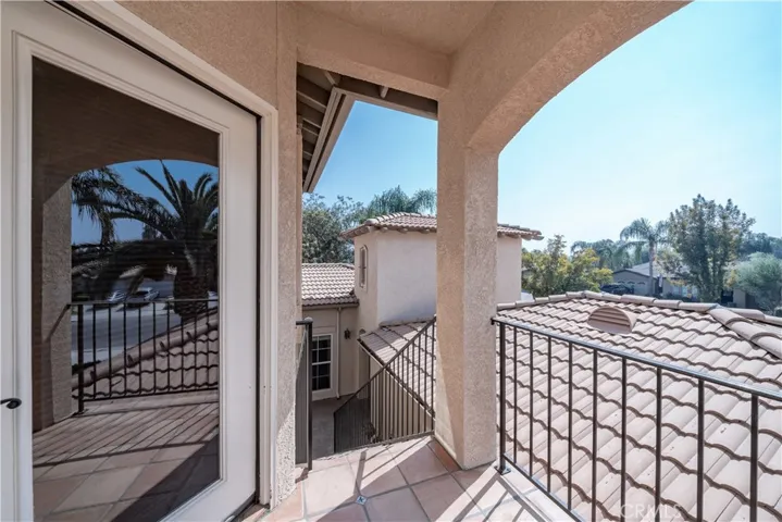 Private patio at casita