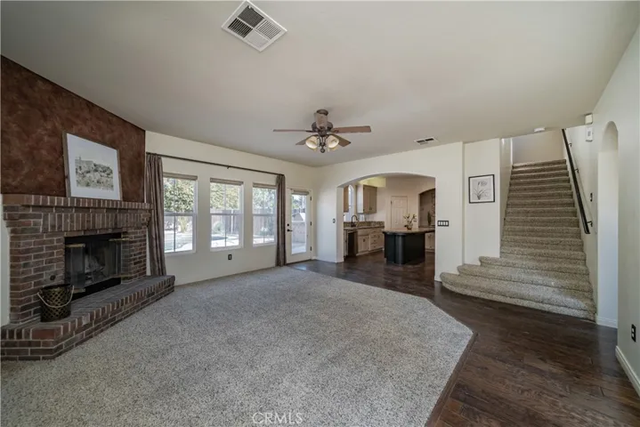 Decorative ceiling fan.