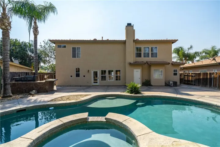 Pool and spa.