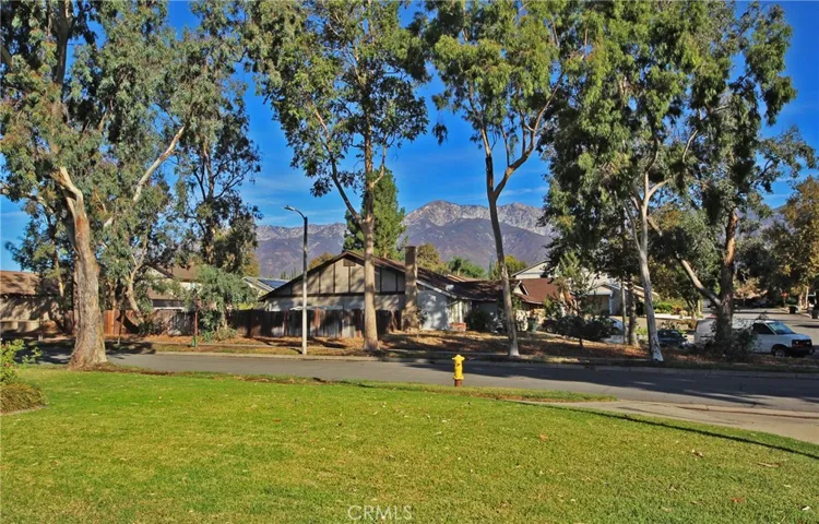 Front yard with a great mountain view