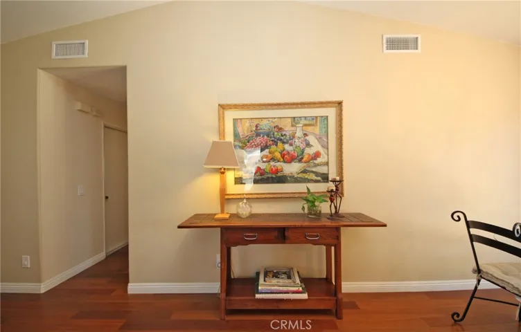 Ample wall space for artwork