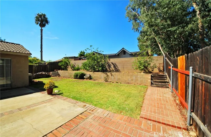 Wood fence and block walls