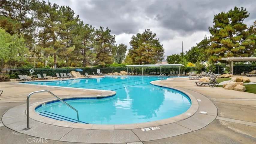2 of 2 pools. This pool is HUGE and offers lots of seating areas and tables.