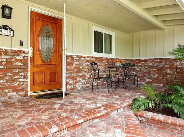 Lovely front porch perfect for a nice morning coffee.