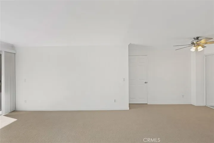 Living room and dining area