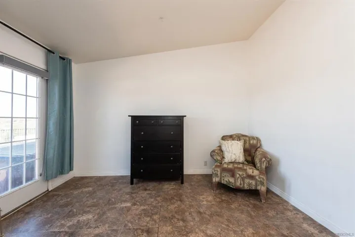 This is the perfect office, just off the master bed.