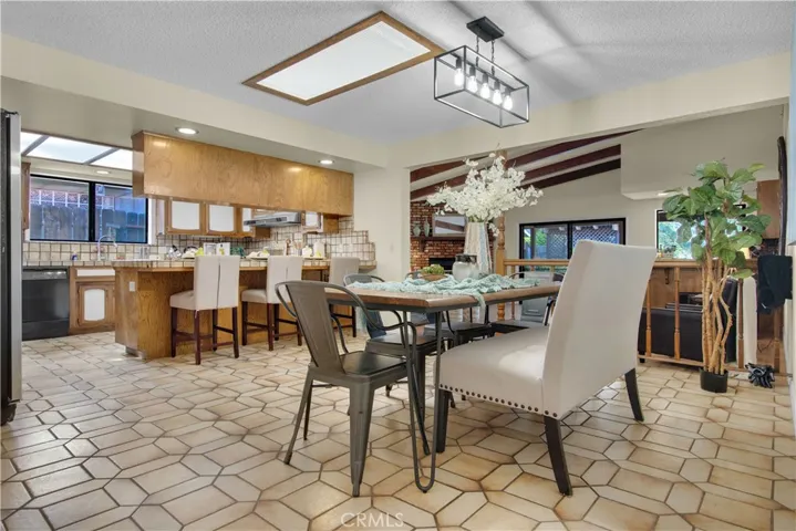 Open and airy Dining Area perfect for family dinners
