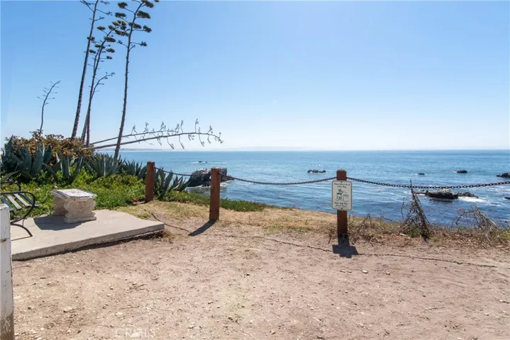 Ocean View at end of street