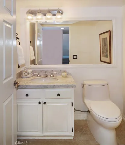 Half bath downstairs