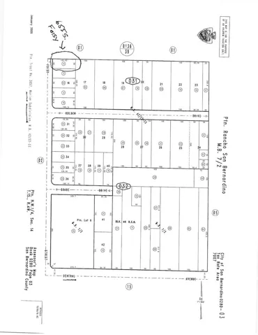 SAN BERNARDINO COUNTY MAP PAGE