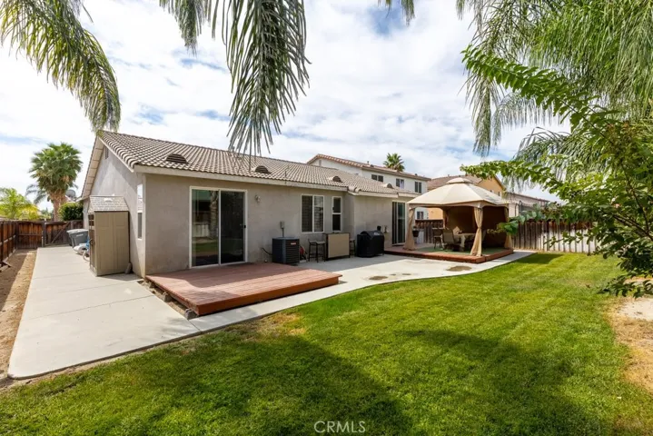 Spacious Rear Yard