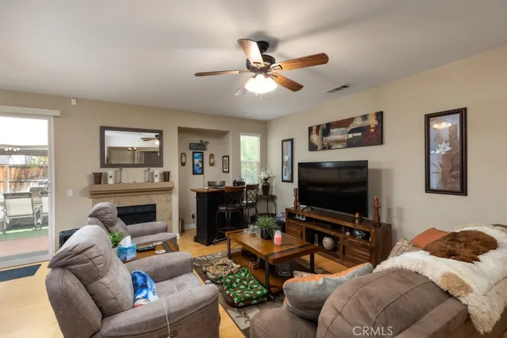 Wood Look Flooring makes the Great Room inviting