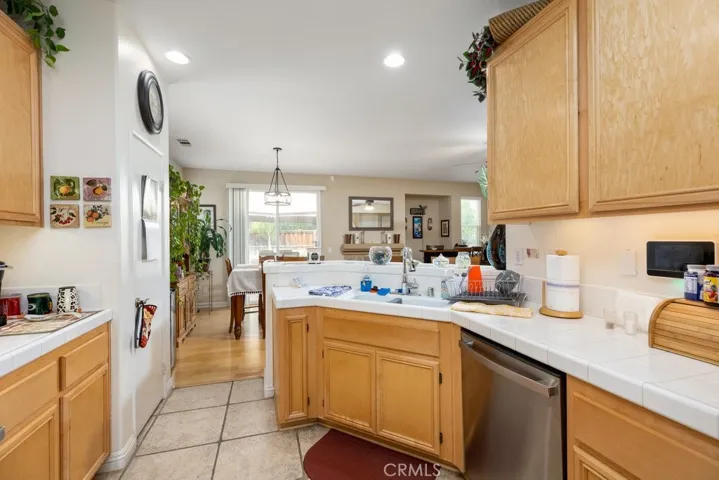 Kitchen with lots of cabinets for storage