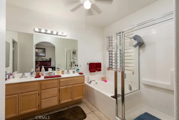 Dual sinks, Soaking Tub, Separate Shower.  Walk In Closet The Perfect Master Bath