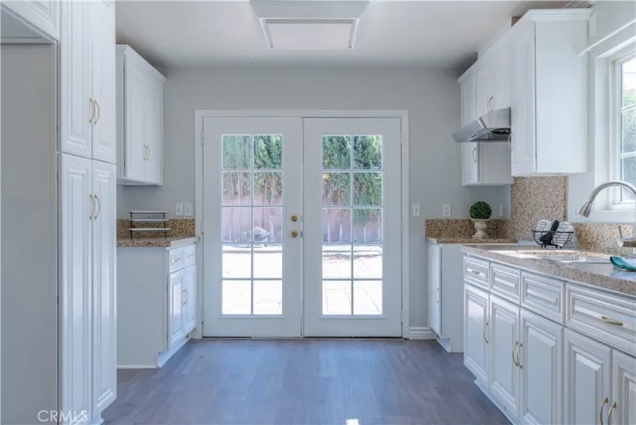 Kitchen with view of Pantry