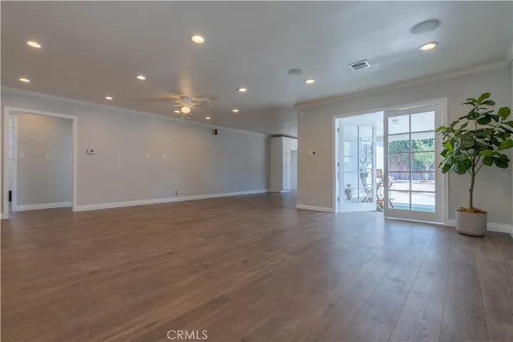 Spacious Living Room View 1