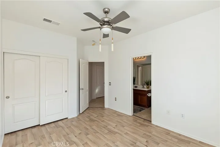 SECOND BEDROOM 'EN SUITE' WTH CUSTOM FAN