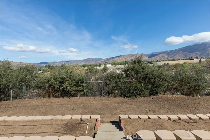 Extended lot beyond fencing