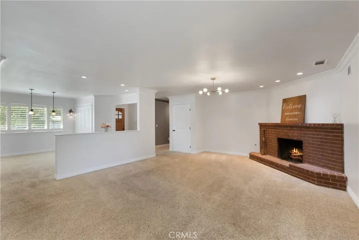 Open concept floorplan