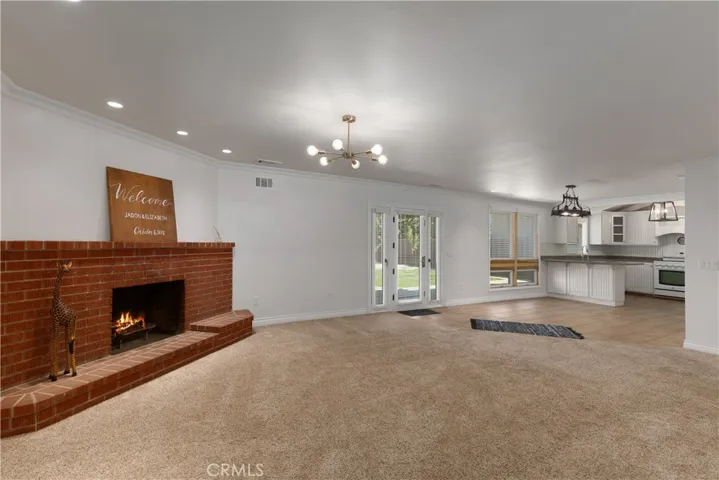 Family room open concept