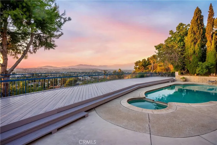 Pool and deck