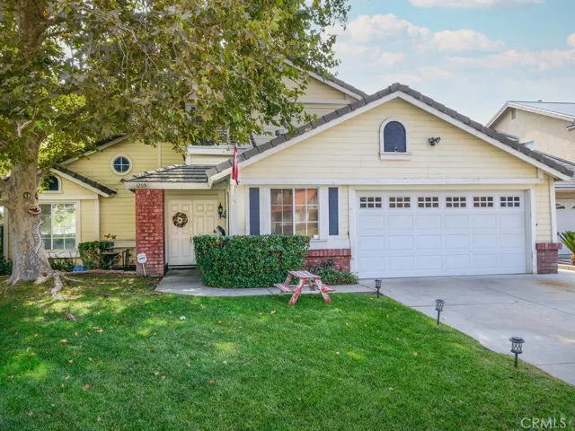 Large front yard - home is set back from the street.
