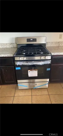 New stove.
