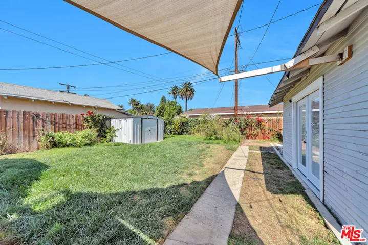 Grassy yard
