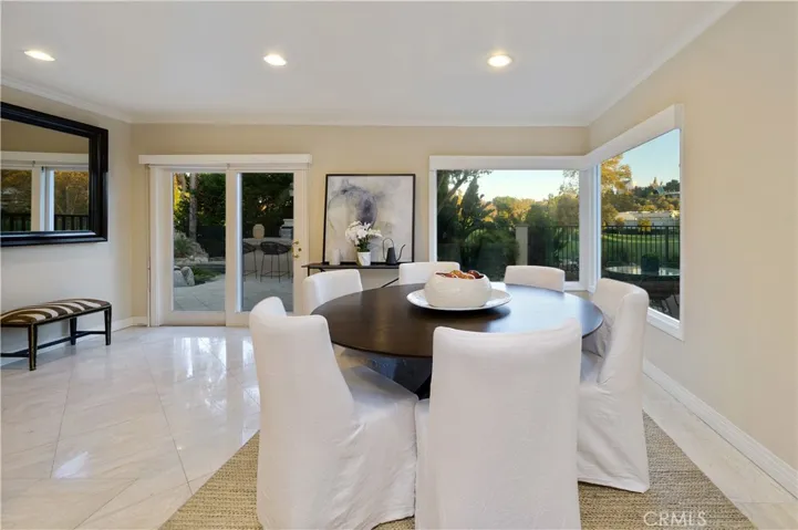 Sunny Breakfast Room Off Kitchen