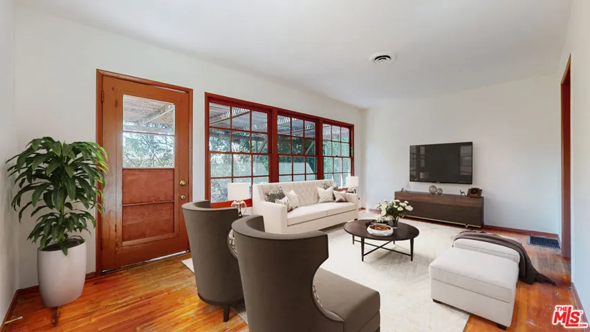 Virtually Staged Living Room