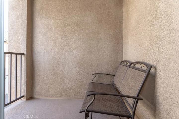 Balcony off the master bedroom
