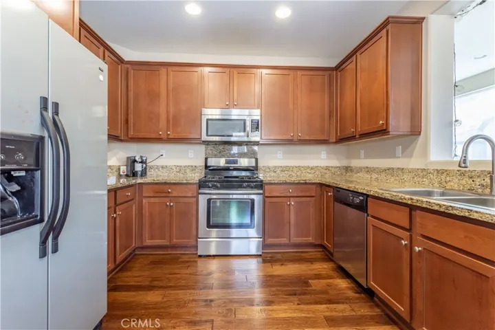 Spacious kitchen with plenty of cabinet storage