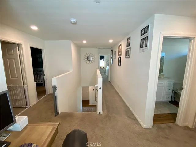 Hallway looking into Bedrooms