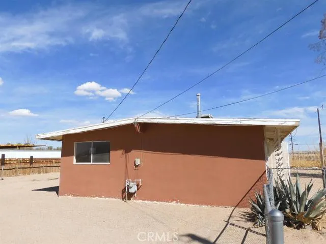 West side of home