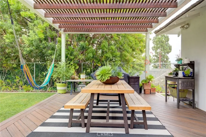 Back deck