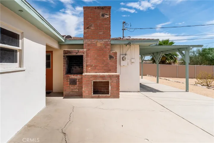 Built in outdoor BBQ