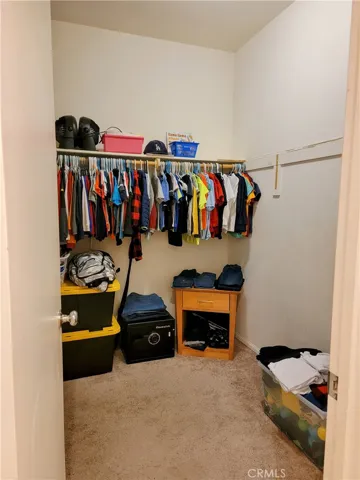Walking Closet located adjoining to Master bedroom Bathroom