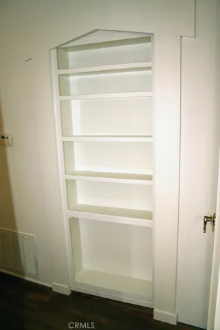 Secret entrance to bedroom #two recently
a recording studio.