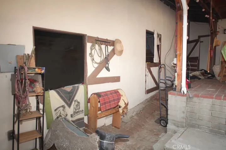 Three Stables & Tack Room, right next to
bonus building and party patio.