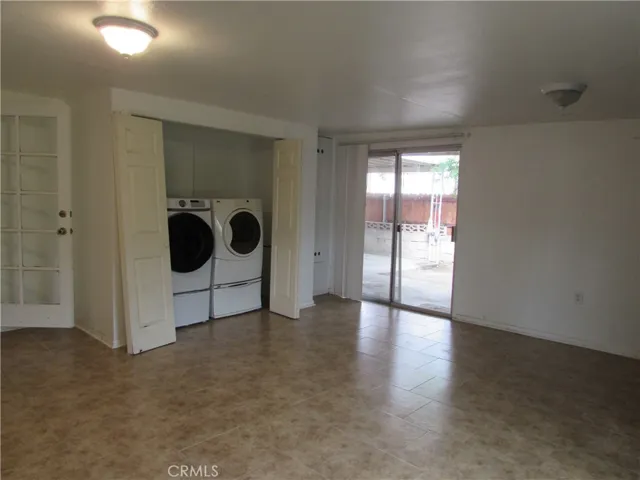 Bonus room has a laundry closet. Washer/Dryer included