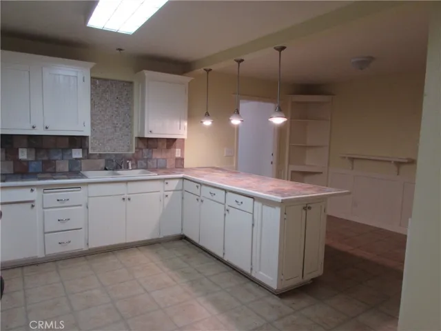 Plenty of storage in this open kitchen