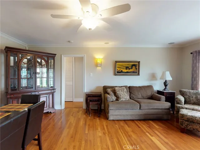 View from dining area toward living room