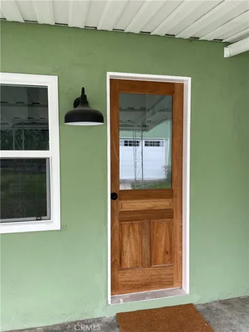 Back door