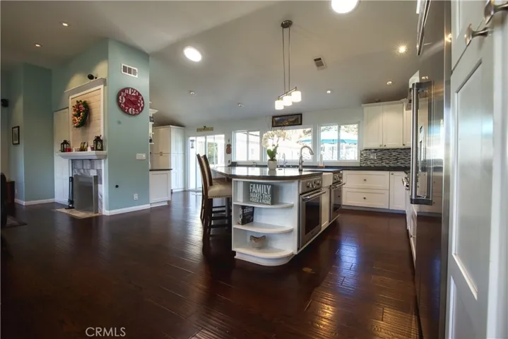 Completely open floor plan
