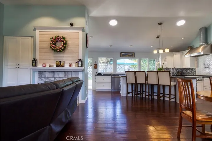View from home entrance