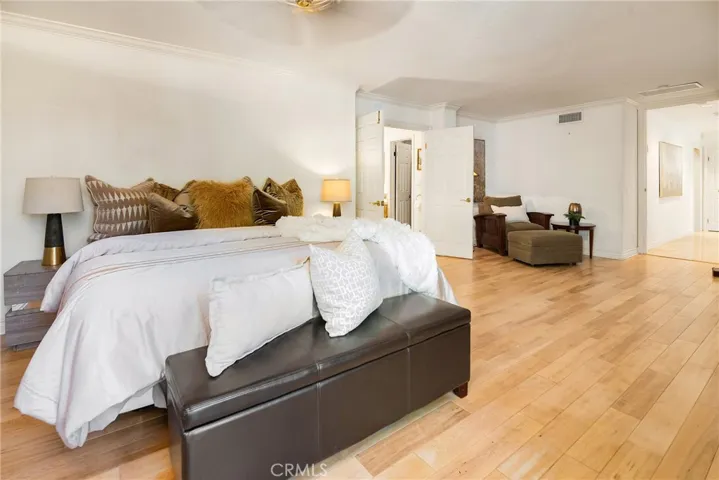 Large primary bedroom