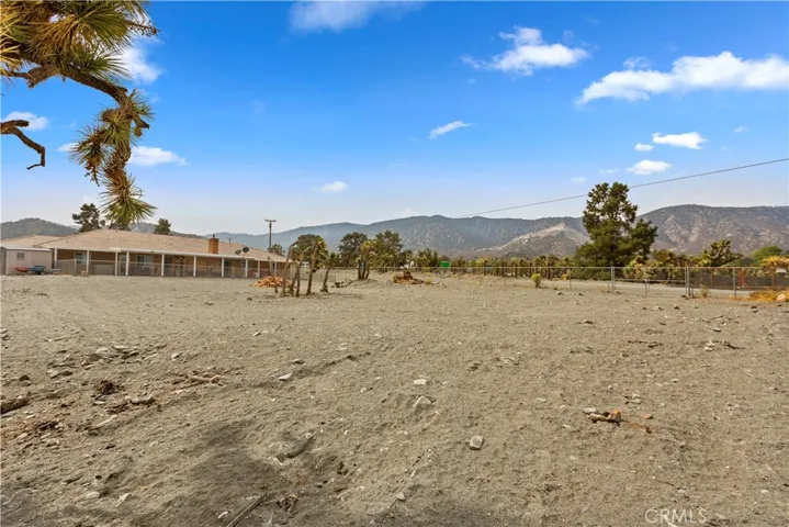 More back yard/views - useable flat lot!