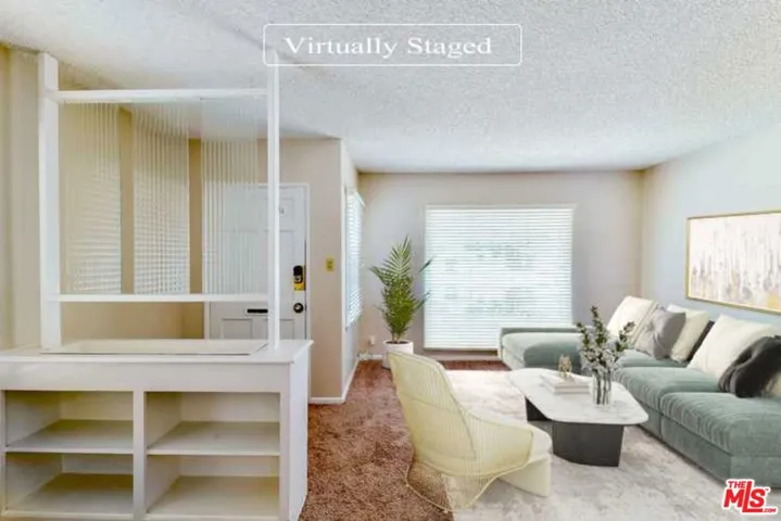Virtually staged