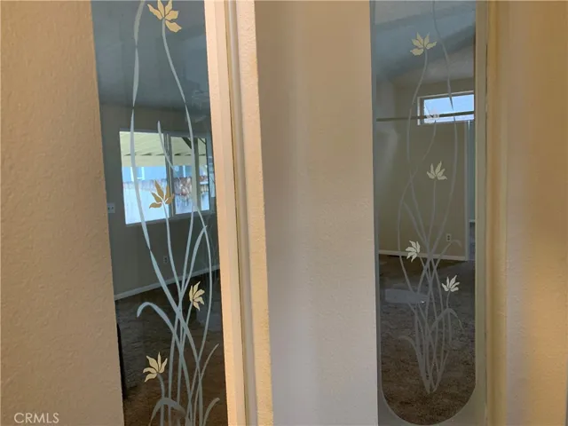Looking toward Living Room from Hall Bath
