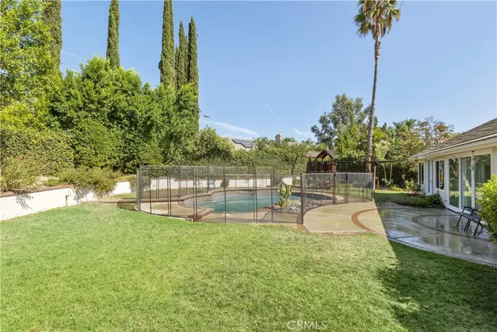 Backyard with Pool